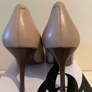Ralph Lauren tan heels